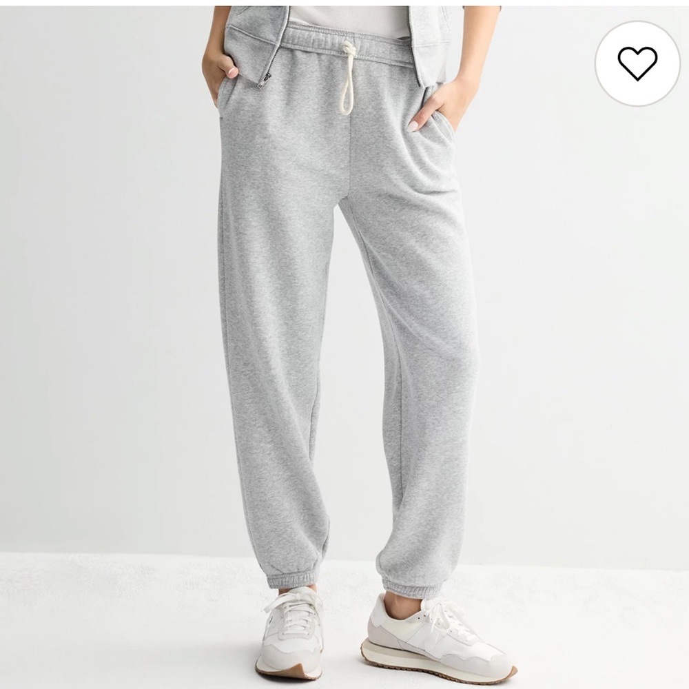 Gray Jogger Sweatpants